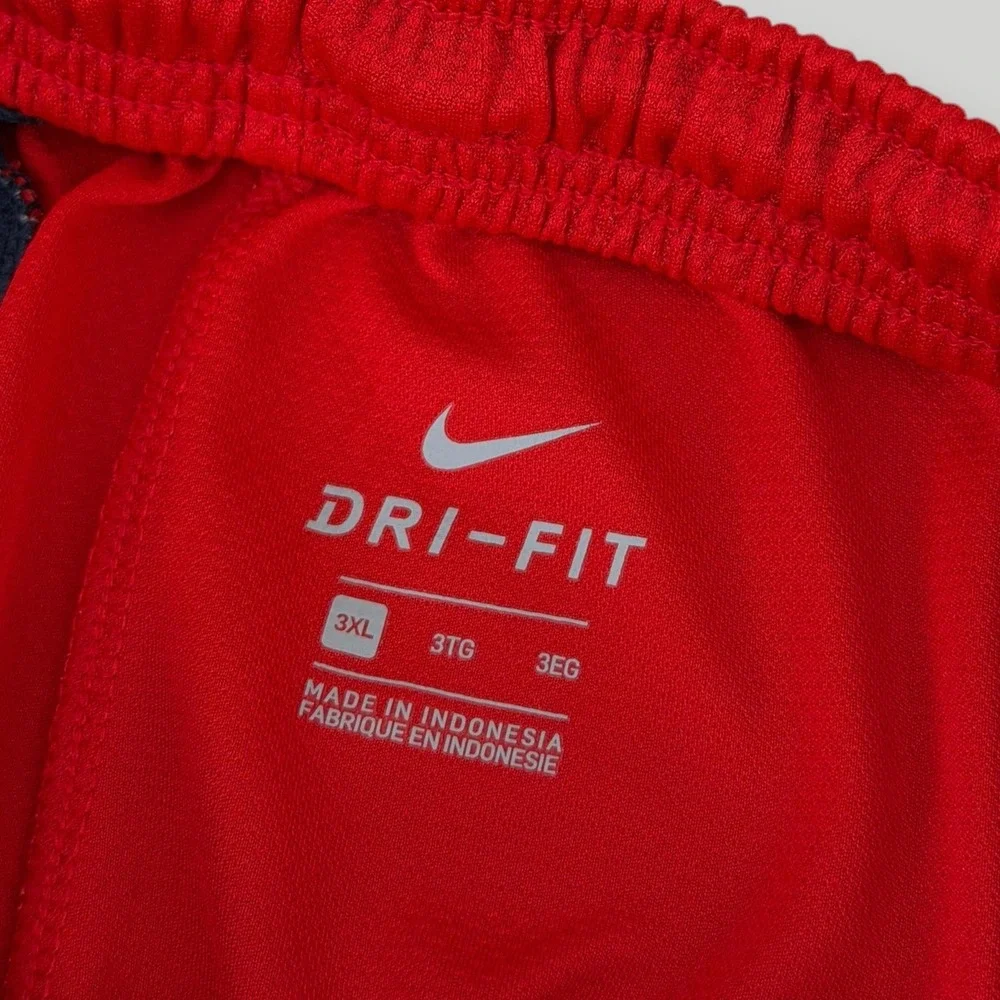 Nike Ole Miss Rebels Shorts Mens 3XL Red Dri-FIT Basketball Athletic NCAA
